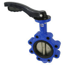 Bundor API609/BS5155 DN40-DN600 cast steel control valve lug butterfly valve Ductile Iron Butterfly Valves